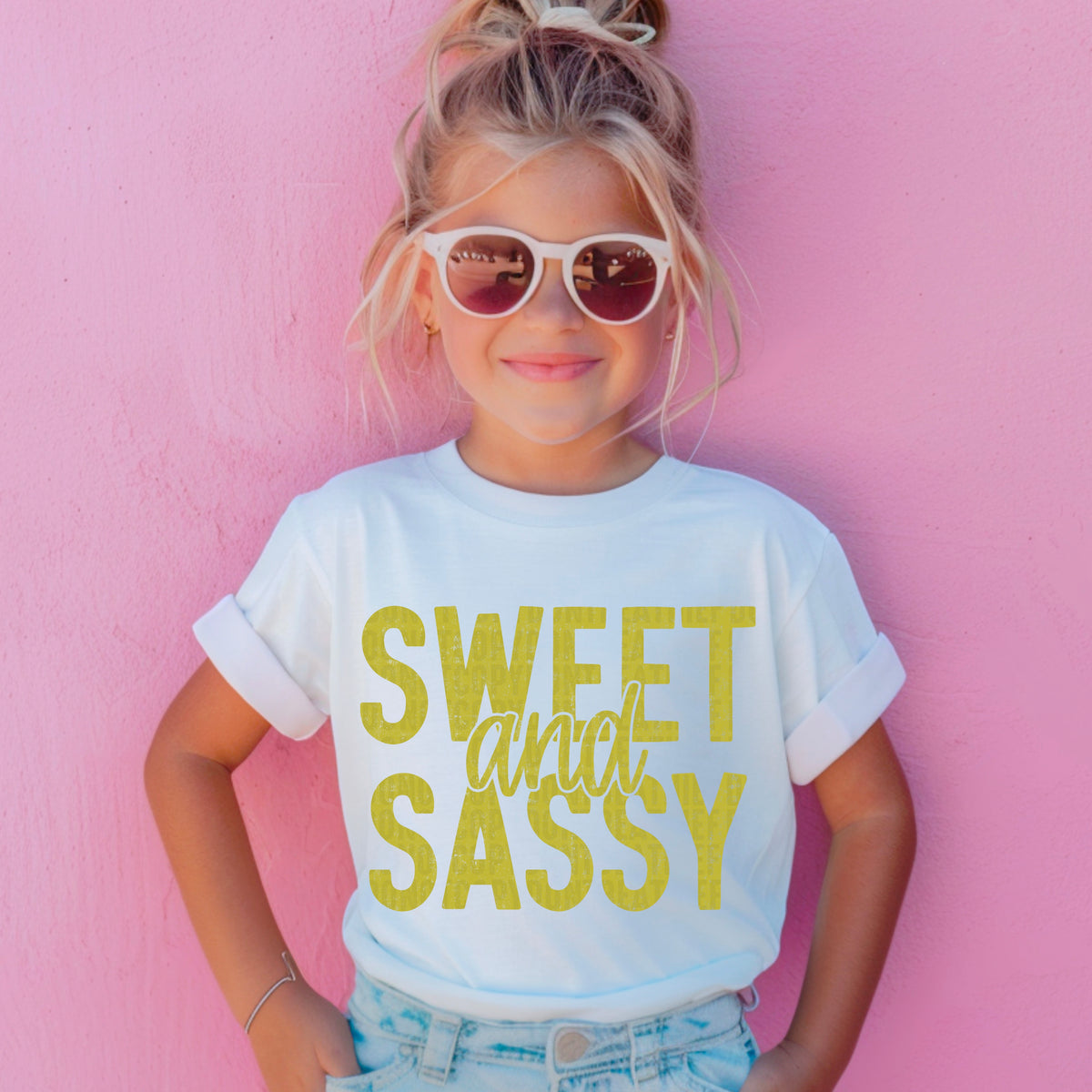 Sweet and Sassy 105150 DTF transfer