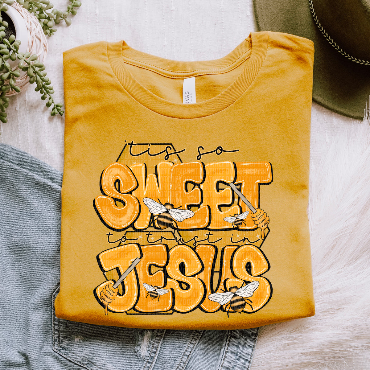 Tis So Sweet To Trust In Jesus (SDD) DTF Transfer