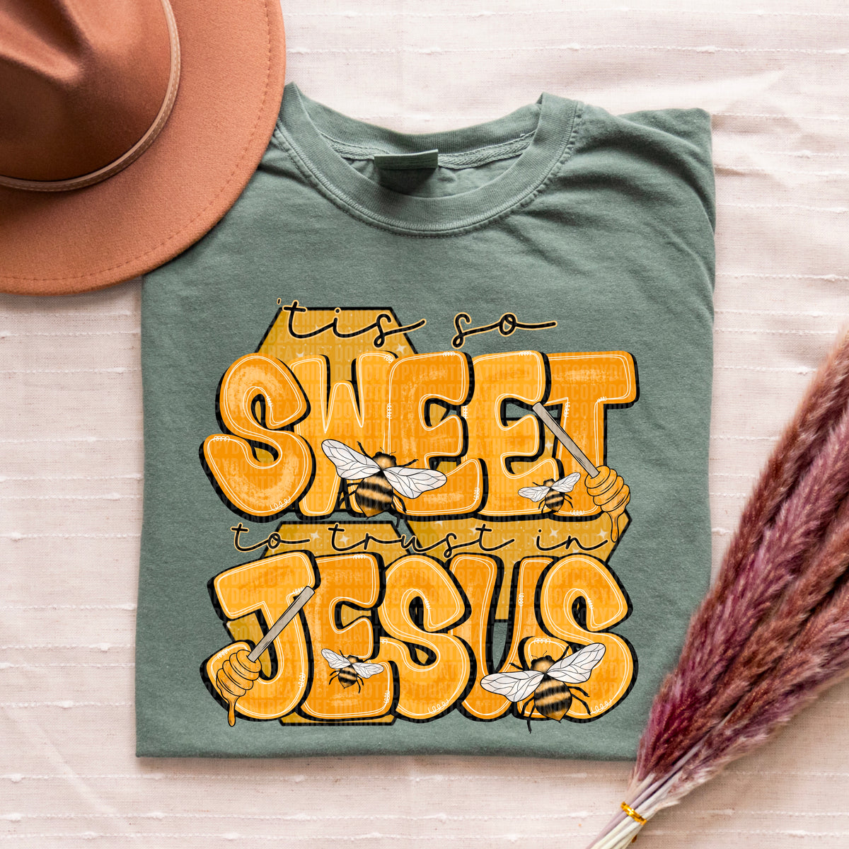 Tis So Sweet To Trust In Jesus (SDD) DTF Transfer