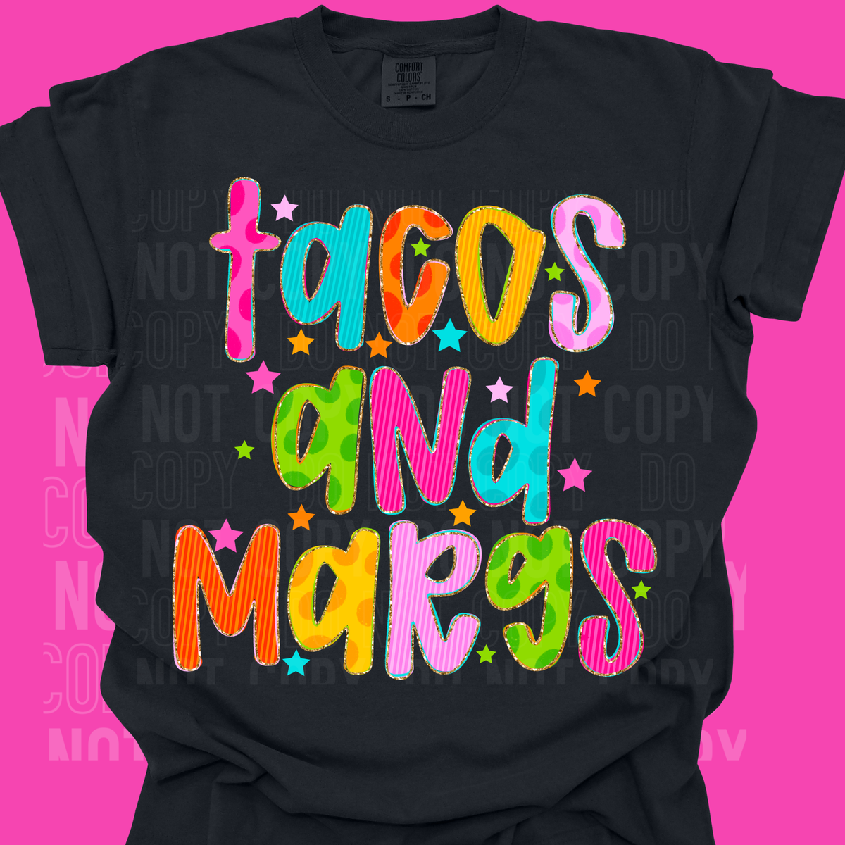 Tacos and margs (SBB) Sunday Special DTF transfer