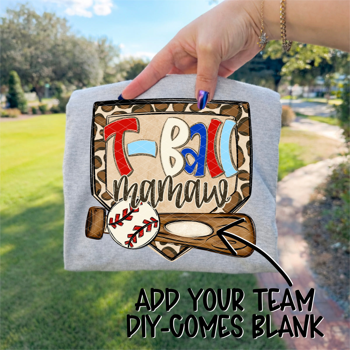 T-ball Mamaw (SDD) DTF Transfer