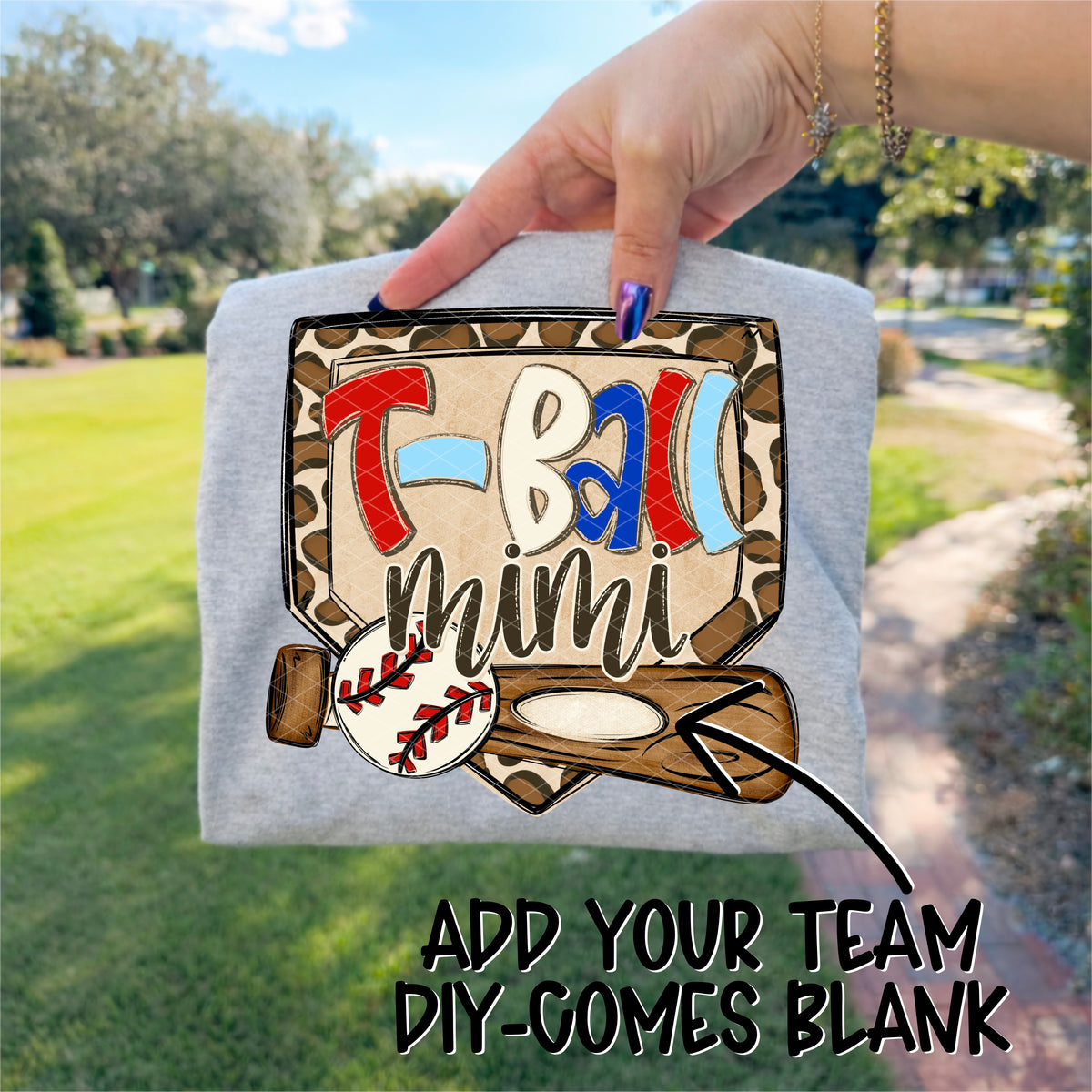 T-ball Mimi (SDD) DTF Transfer