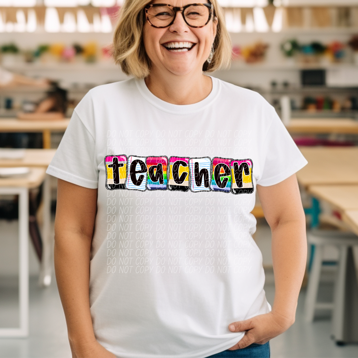 Teacher School Daze (CITY) DTF transfer