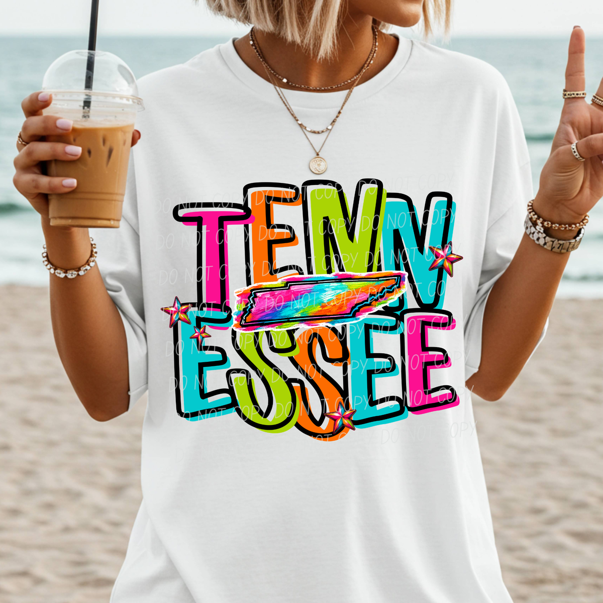 Tennessee neon (City) DTF Transfer