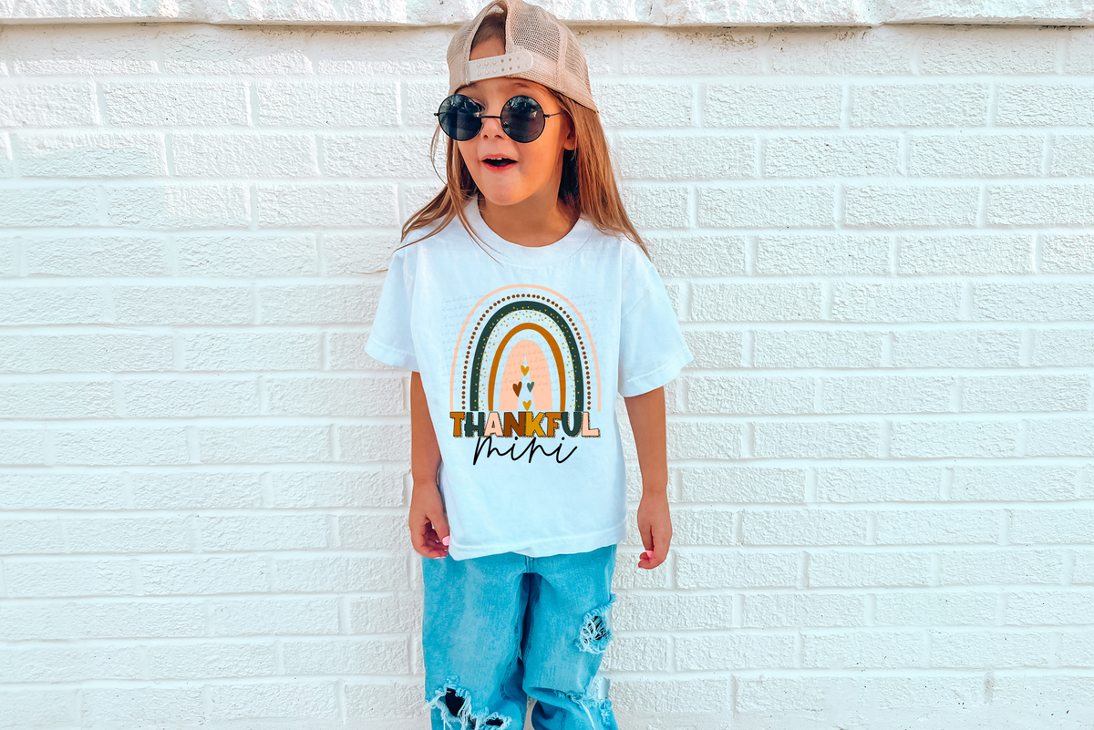 Thankful Mini Rainbow 116666 DTF Transfer