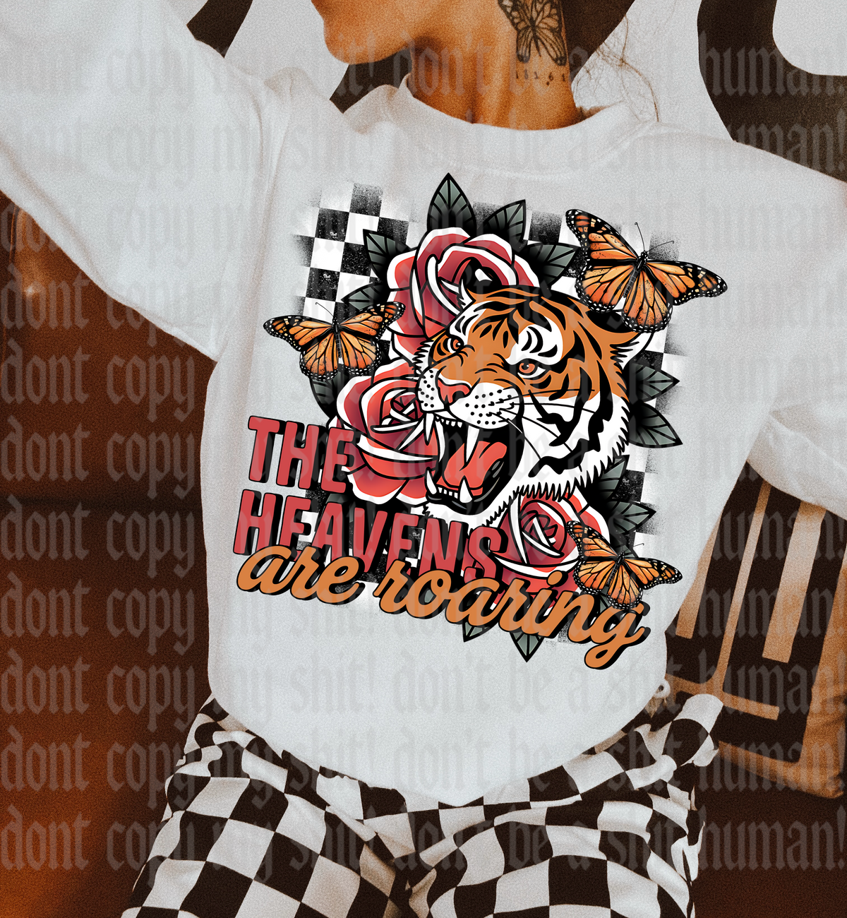 The Heavens are roaring (Lyttle) DTF Transfer