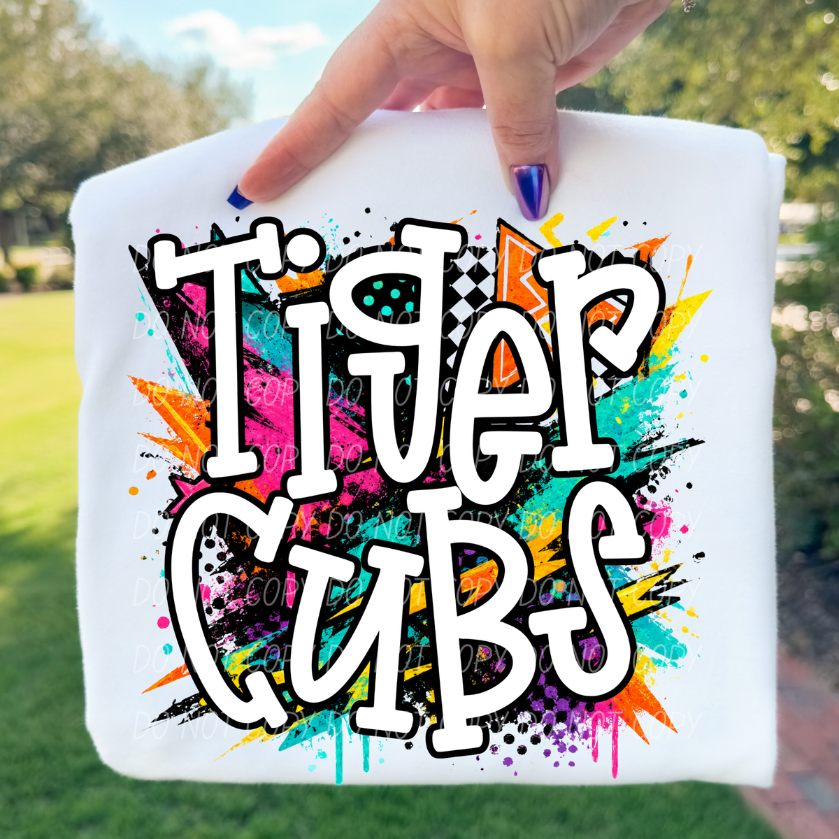 Tiger cubs Totally Tubular (City) DTF Transfer