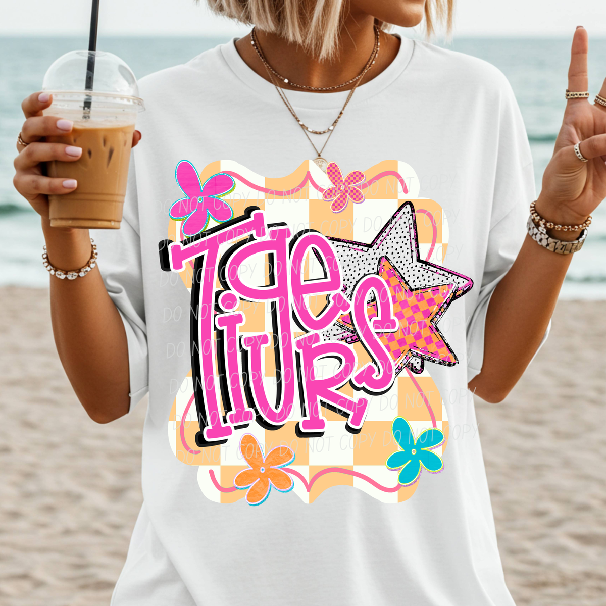 tigers petal power (city) DTF Transfer