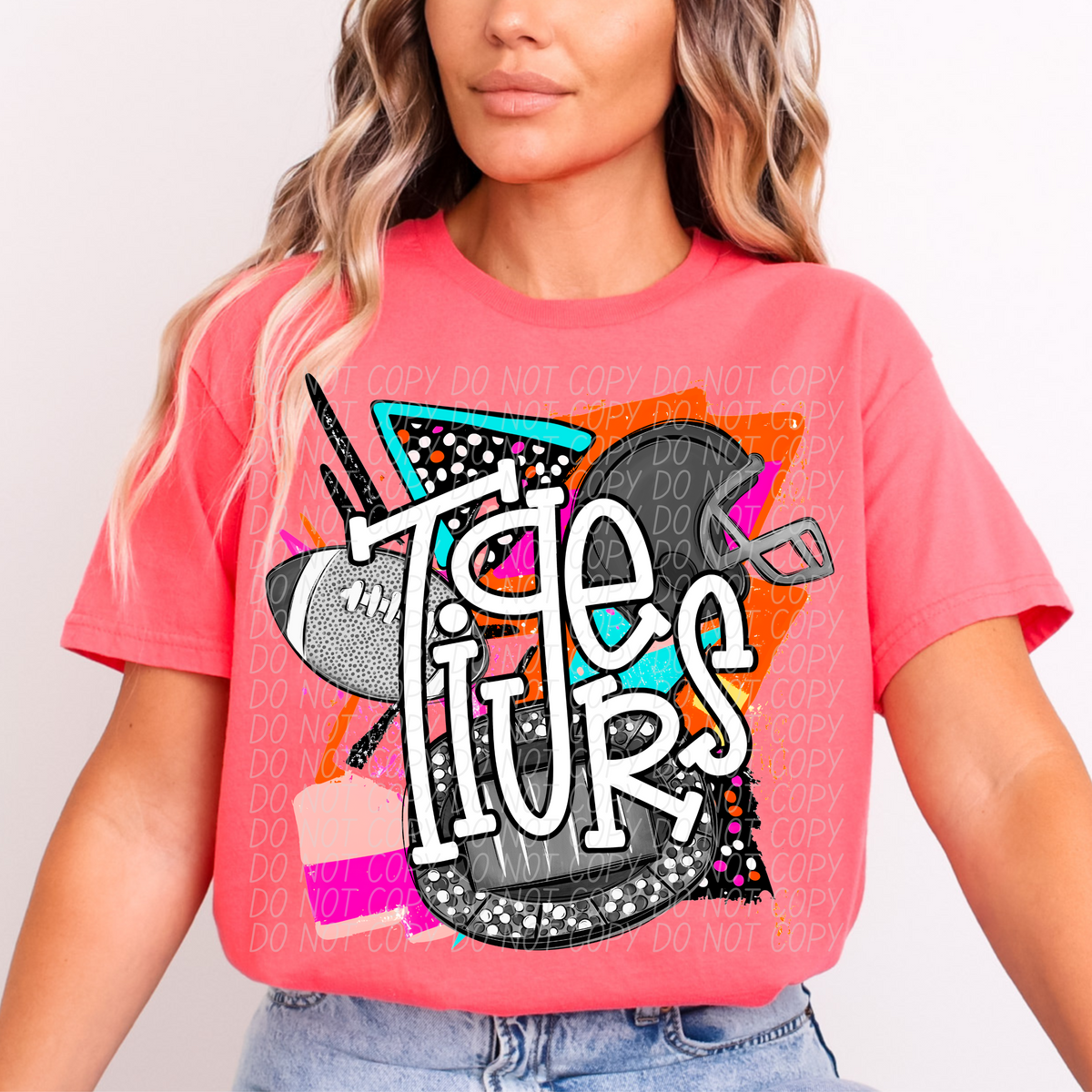 Bright Retro Football Mascots (City)