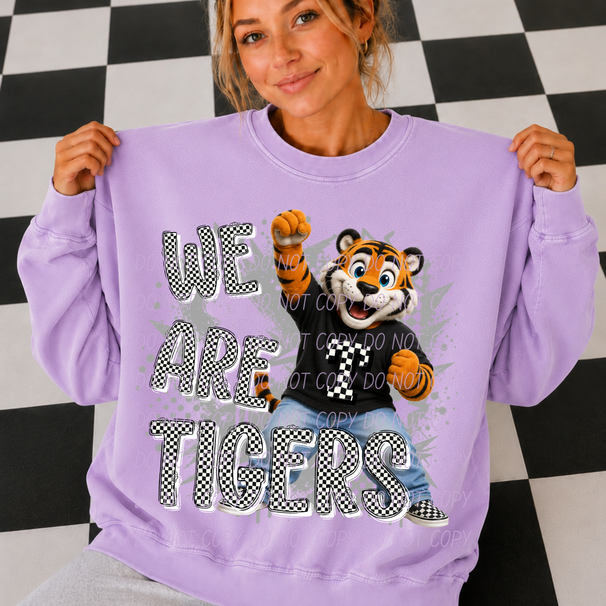 tigers campus crew (city) DTF transfer