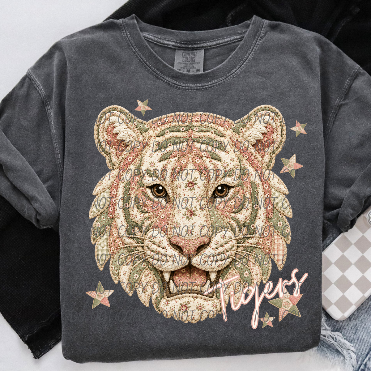 Tigers meemaw mascot (City) DTF Transfer