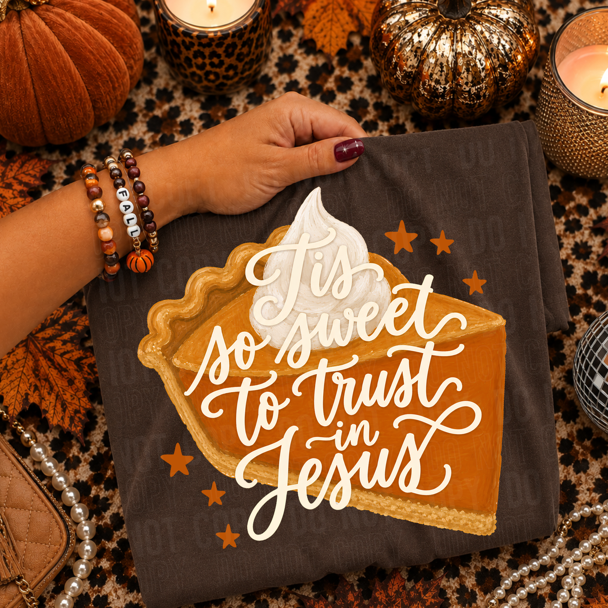Tis so sweet to trust in Jesus (SBB) DTF transfer