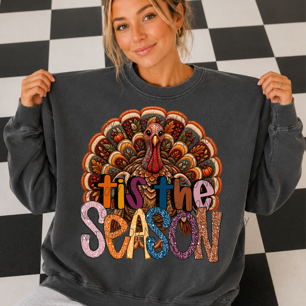 Tis the season with turkey (City) DTF Transfer