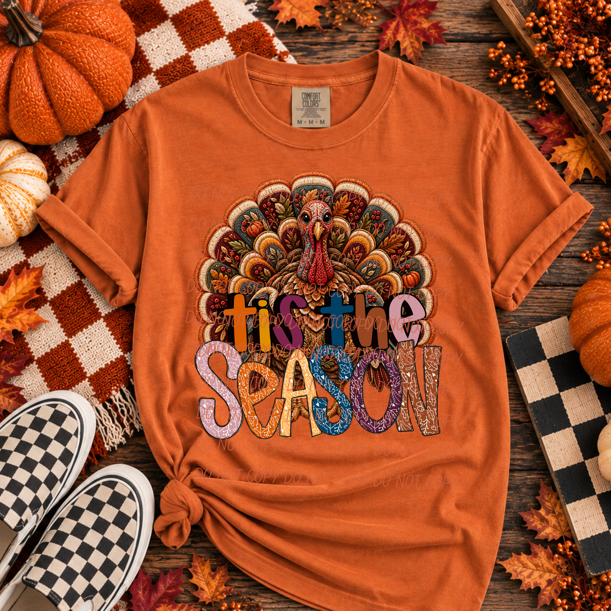 Tis the season with turkey (City) DTF Transfer