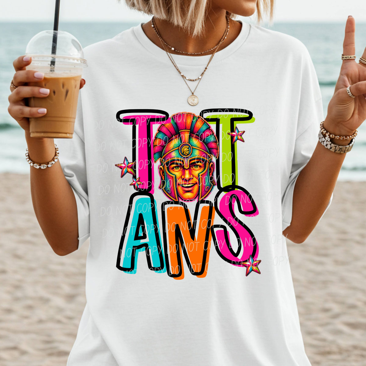 Titans Friday night neon (City) DTF Transfer
