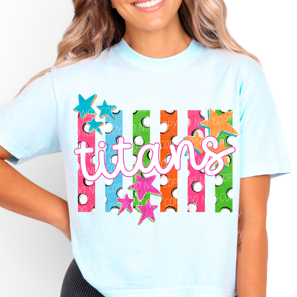 titans polkadot pride (city) DTF Transfer