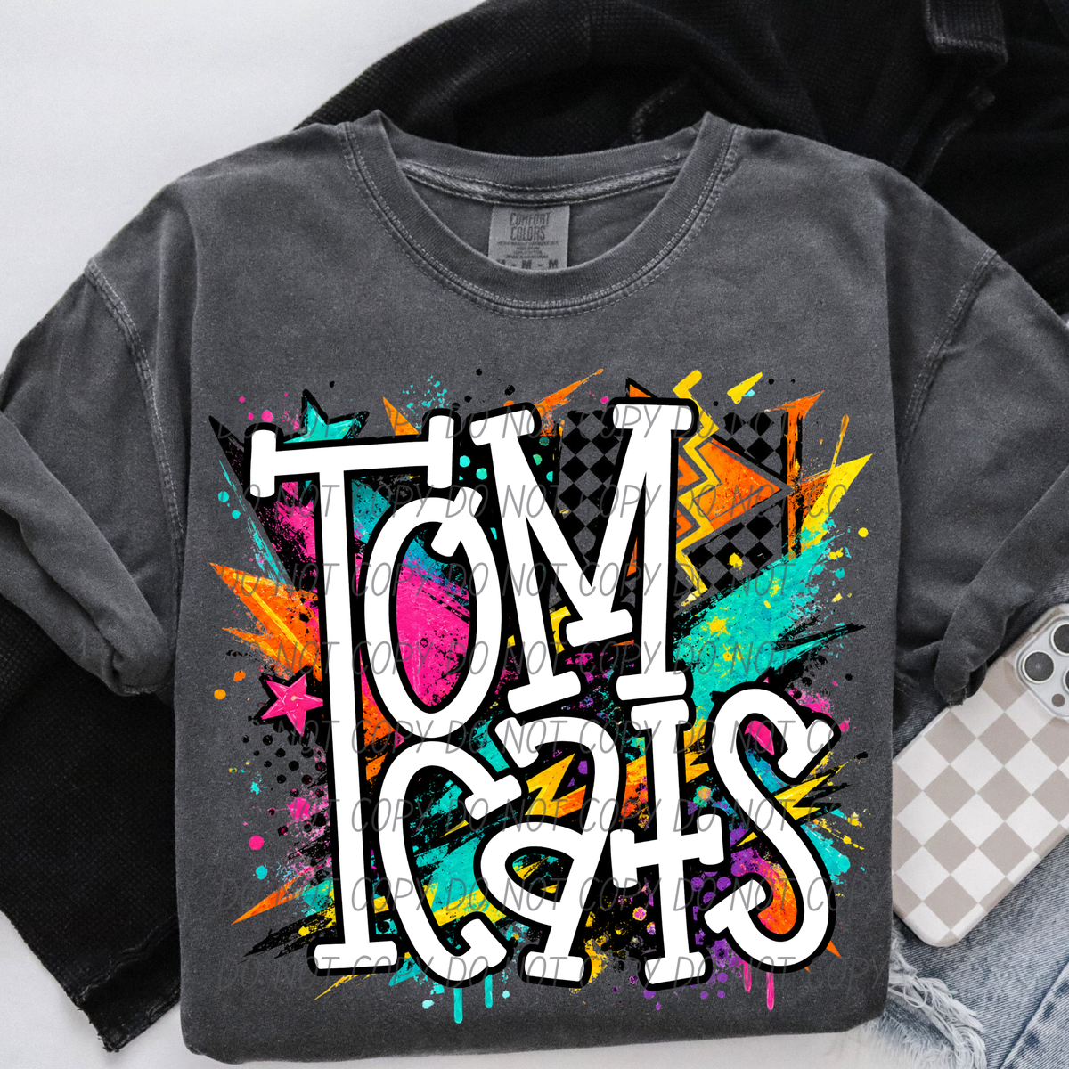 Tomcats Totally Tubular (City) DTF Transfer