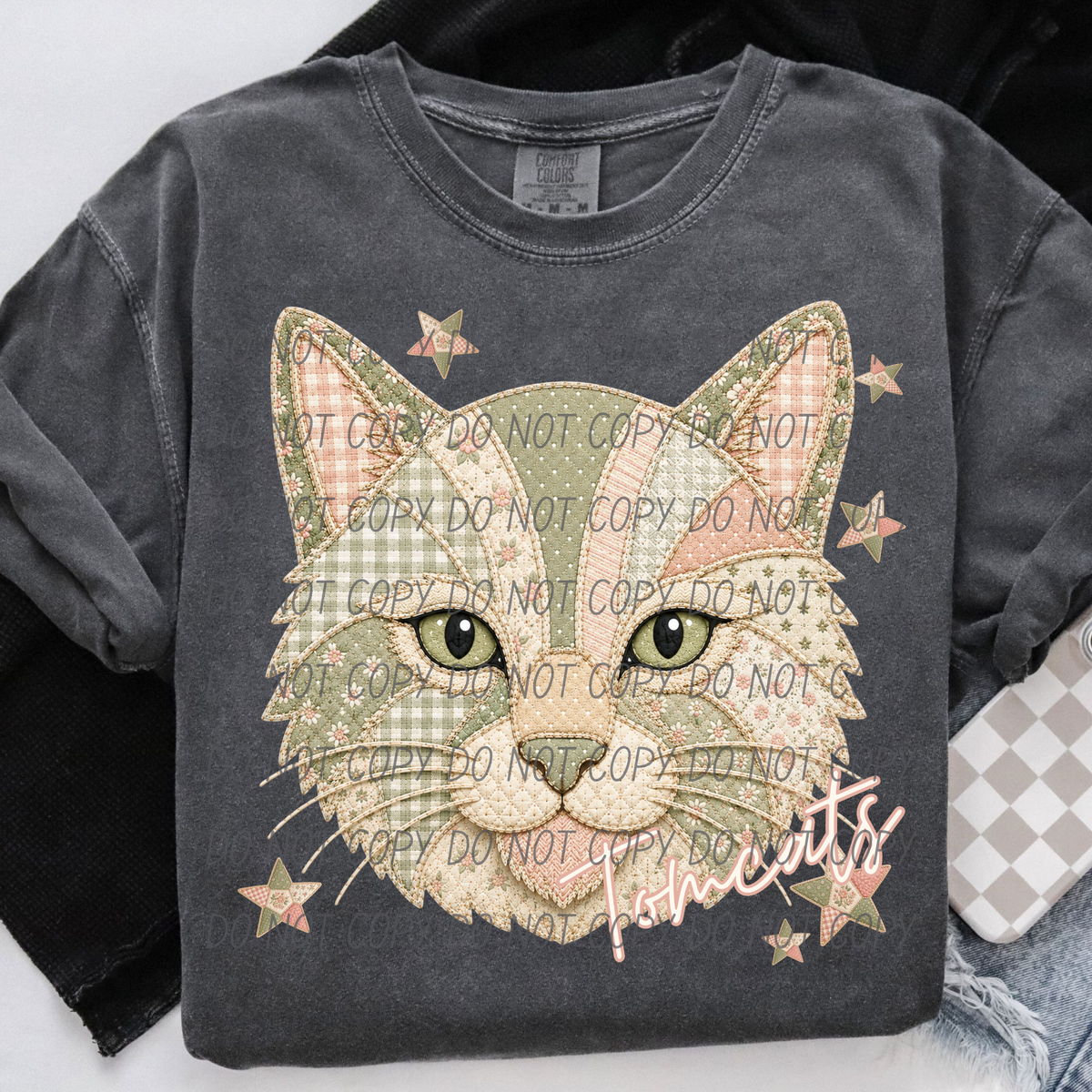 Tomcats meemaw mascot (City) DTF Transfer