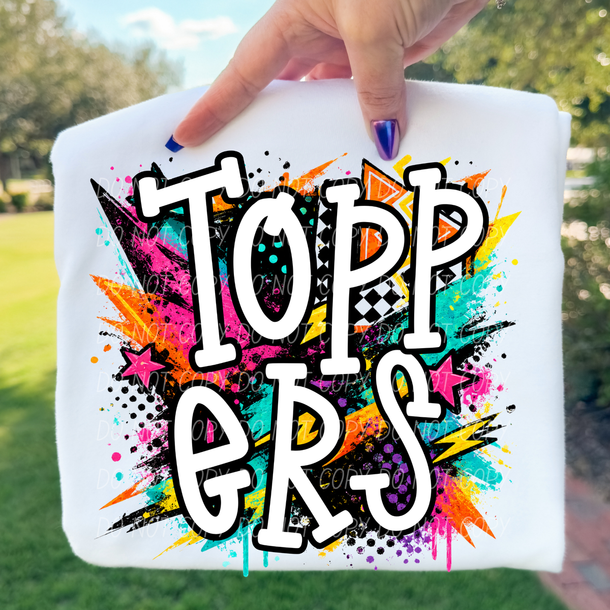 Toppers Totally Tubular (City) DTF Transfer