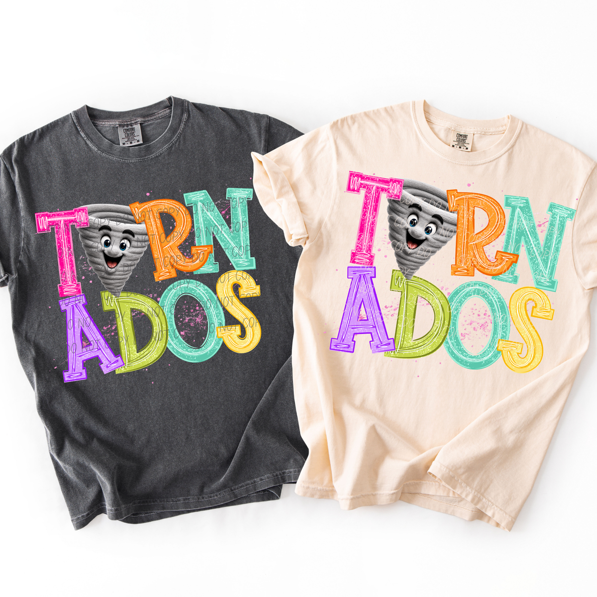 tornados happy little mascots (city) DTF transfer