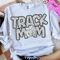 Track Mom Wings 74358 DTF Transfer