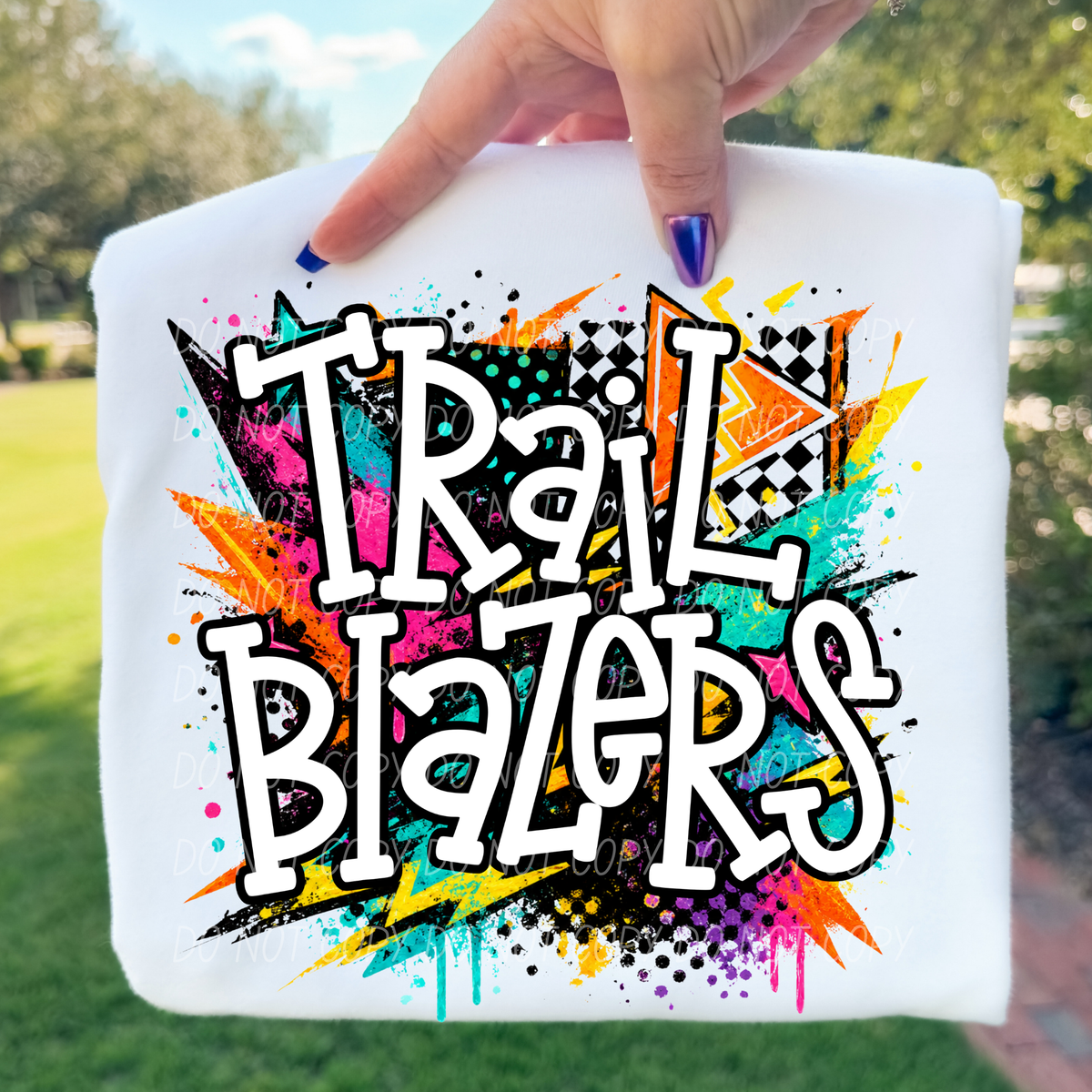 Trailblazers Totally Tubular (City) DTF Transfer