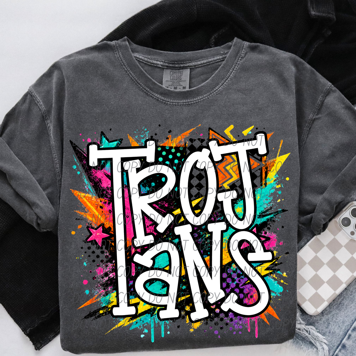 Trojans Totally Tubular (City) DTF Transfer