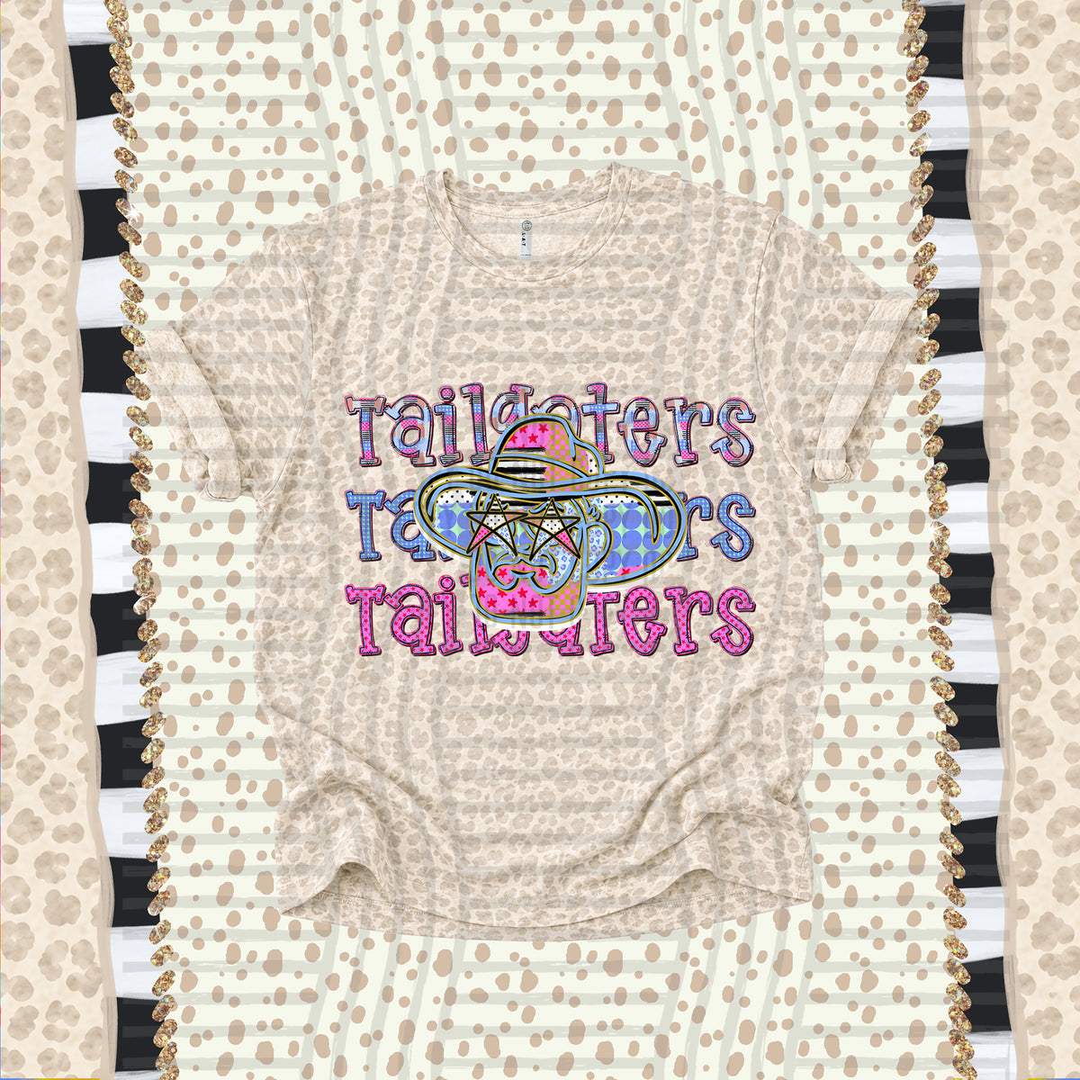 Tailgaters-Dolly Doodle Print (Caplinger) DTF Transfer