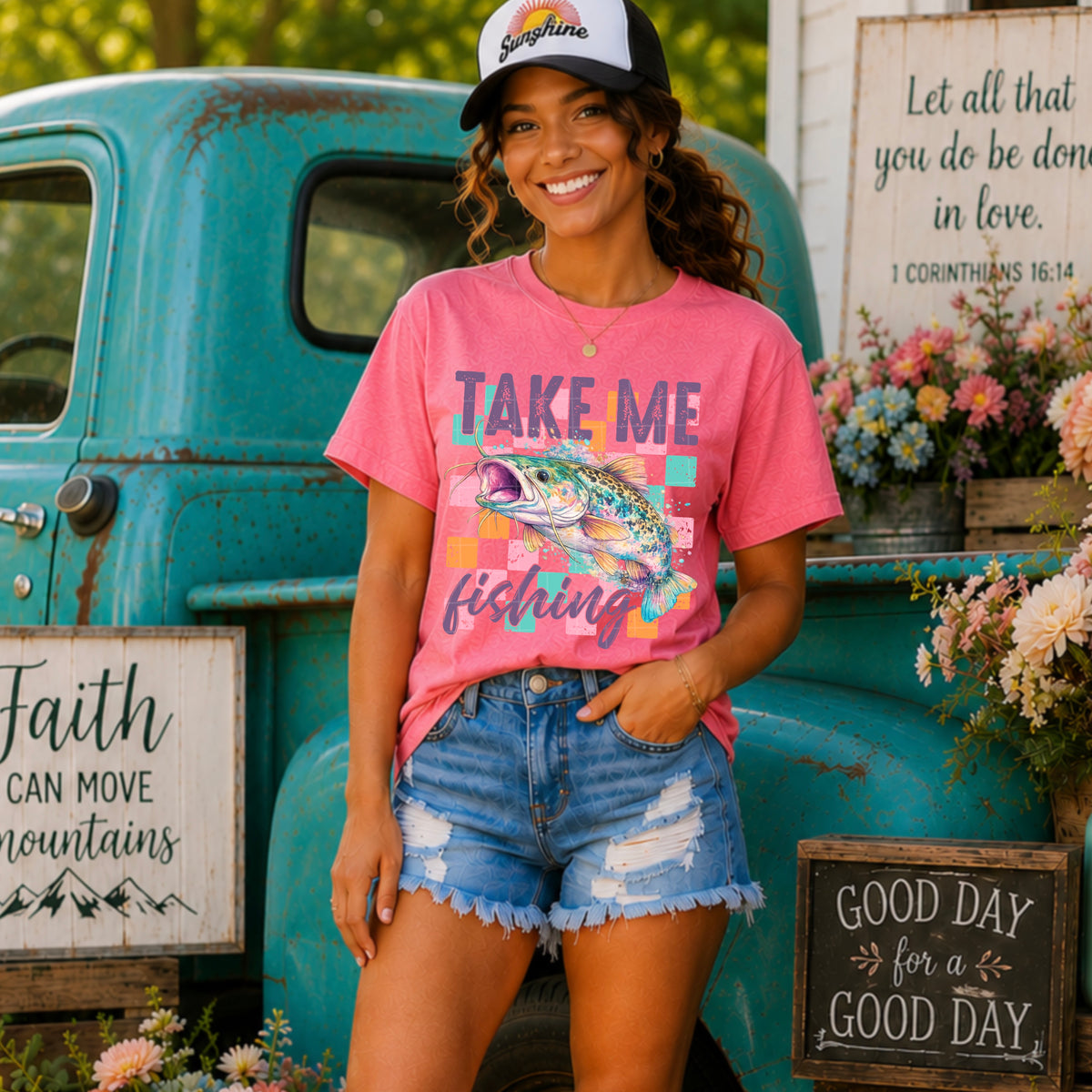 Take me fishing (SDD) DTF Transfer