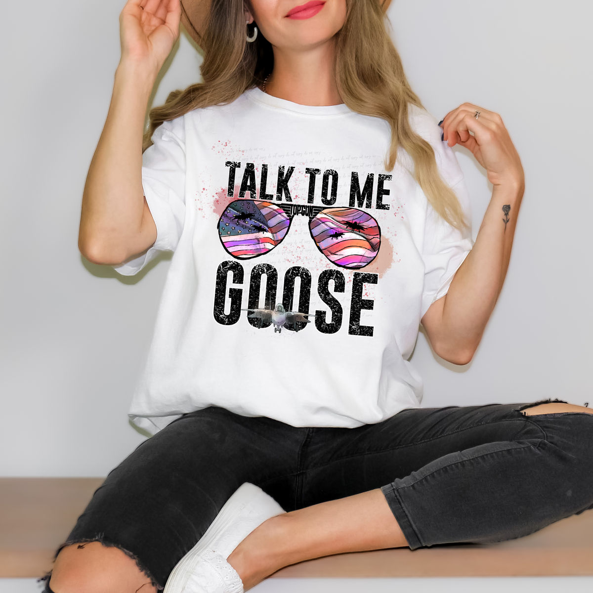 Talk To Me Goose 114601 DTF transfer