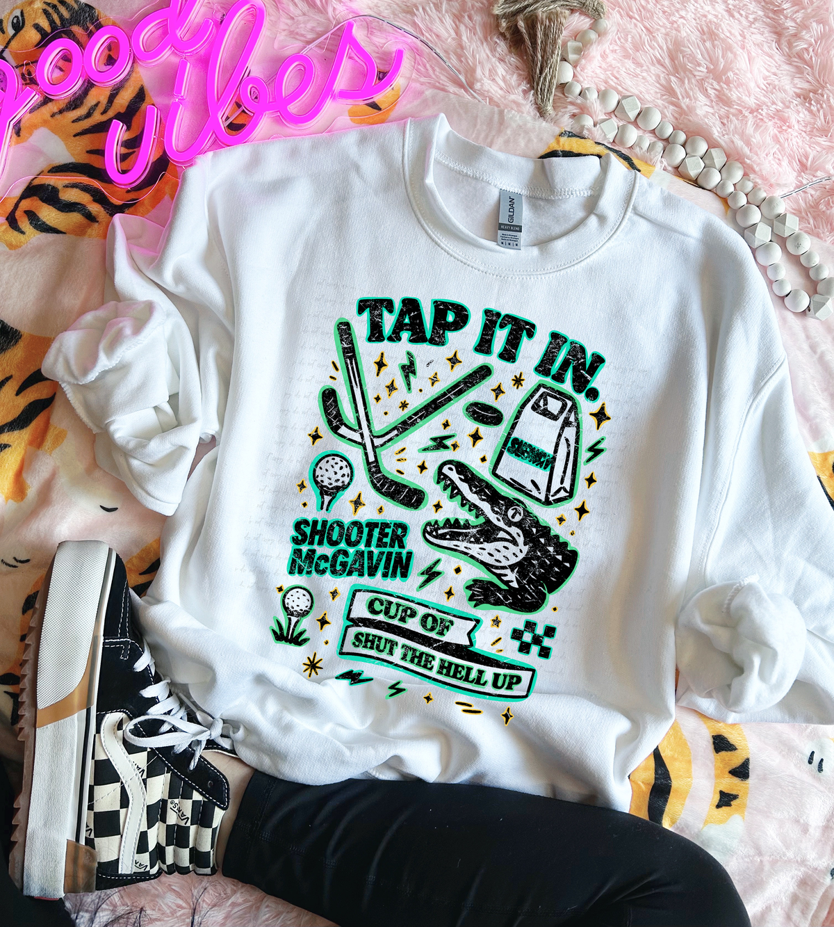 Tap It In Cup Of Shut The Hell Up 117641 DTF transfer