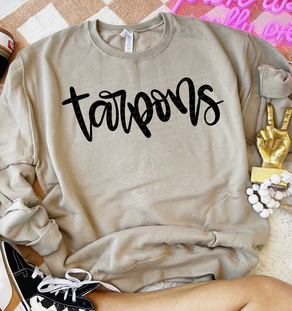 Tarpons Hand Lettered 54157 DTF transfer