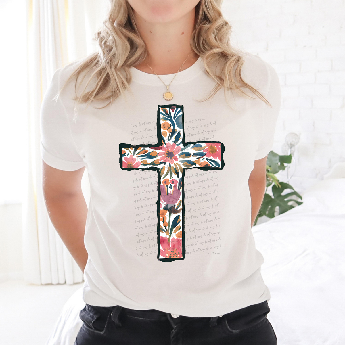 Textile Print Cross 81034 DTF Transfer