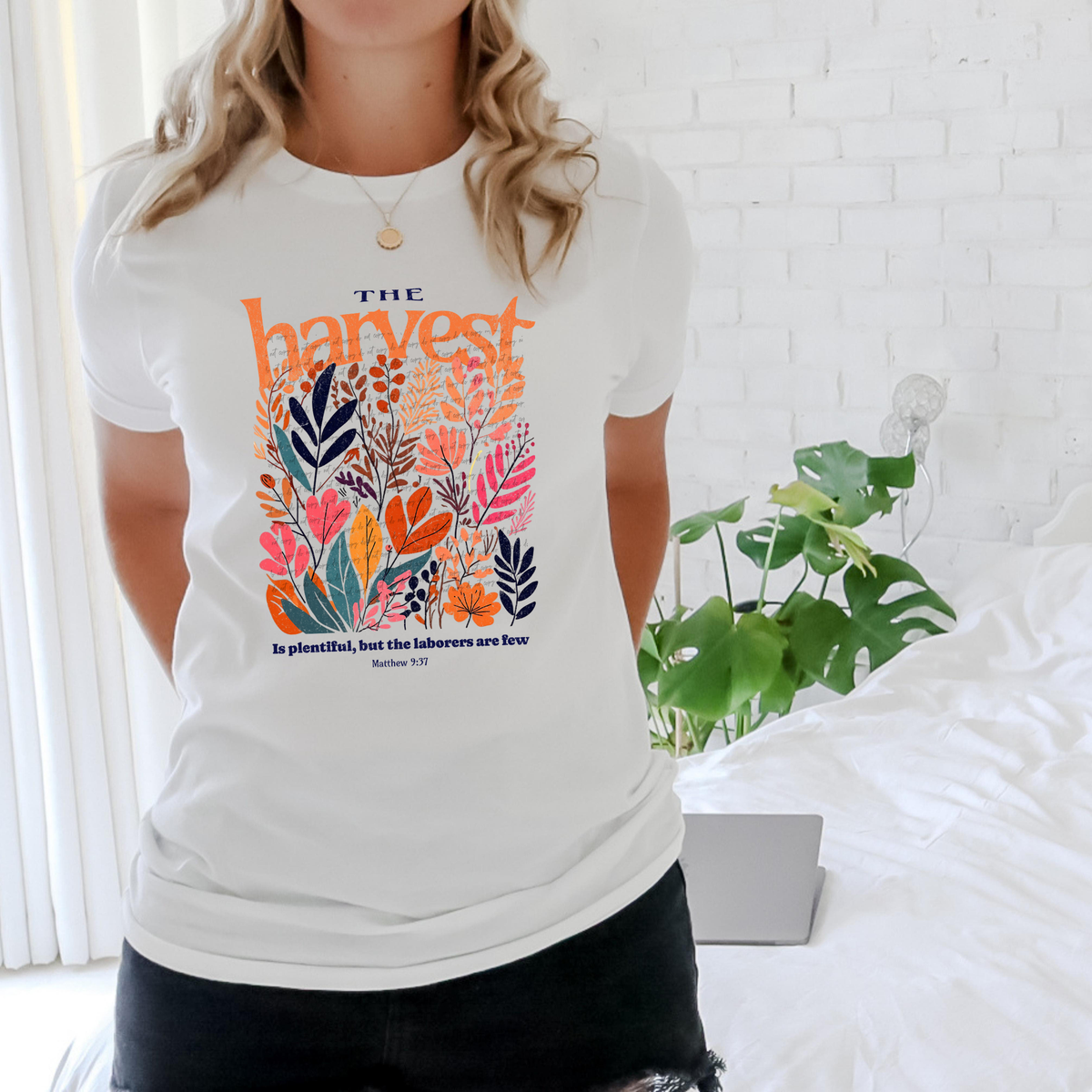 The Harvest Is Plentiful But The Laborers Are Few 46628 DTF transfer