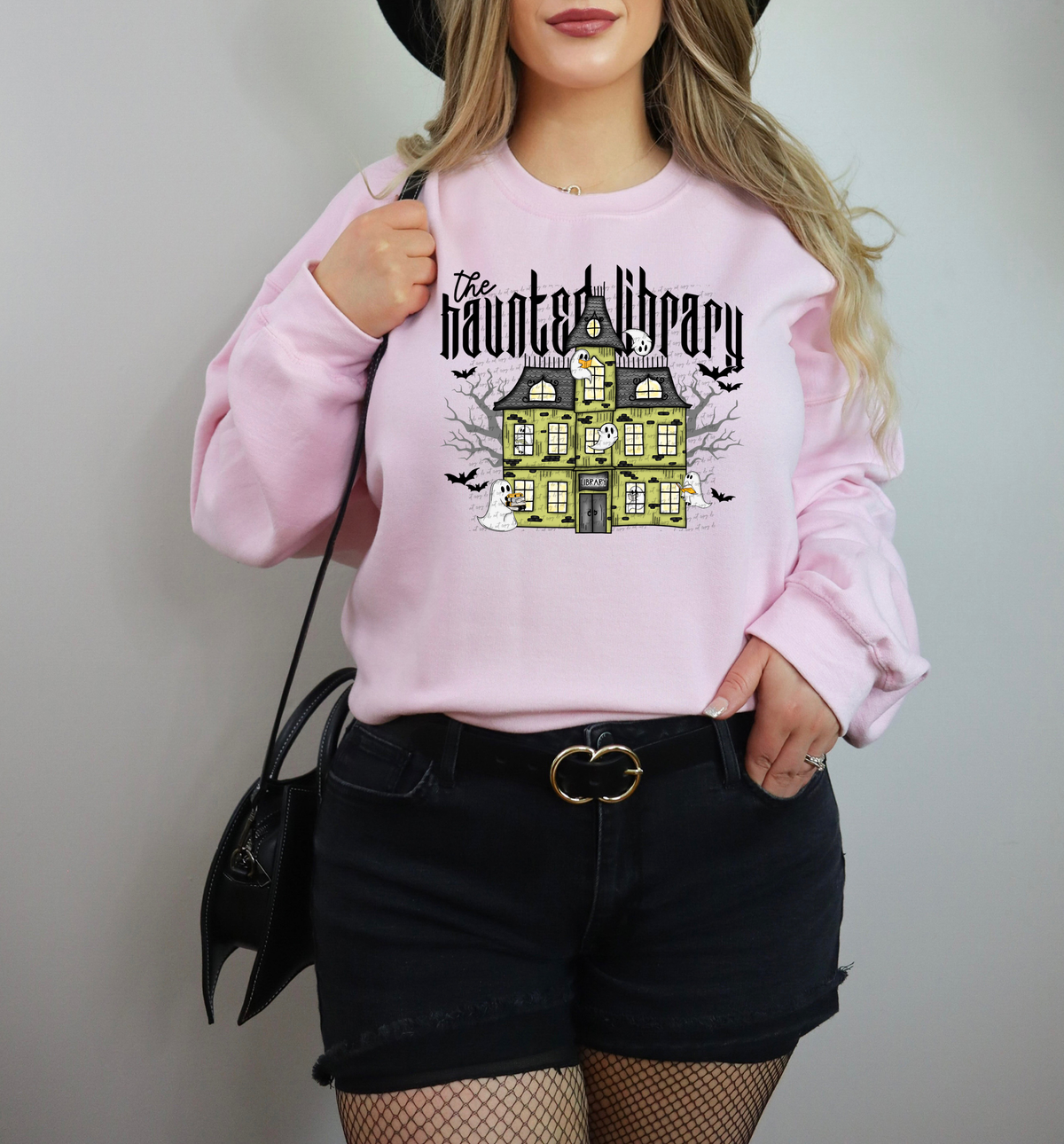 The Haunted Library Full Color 46334 DTF transfer