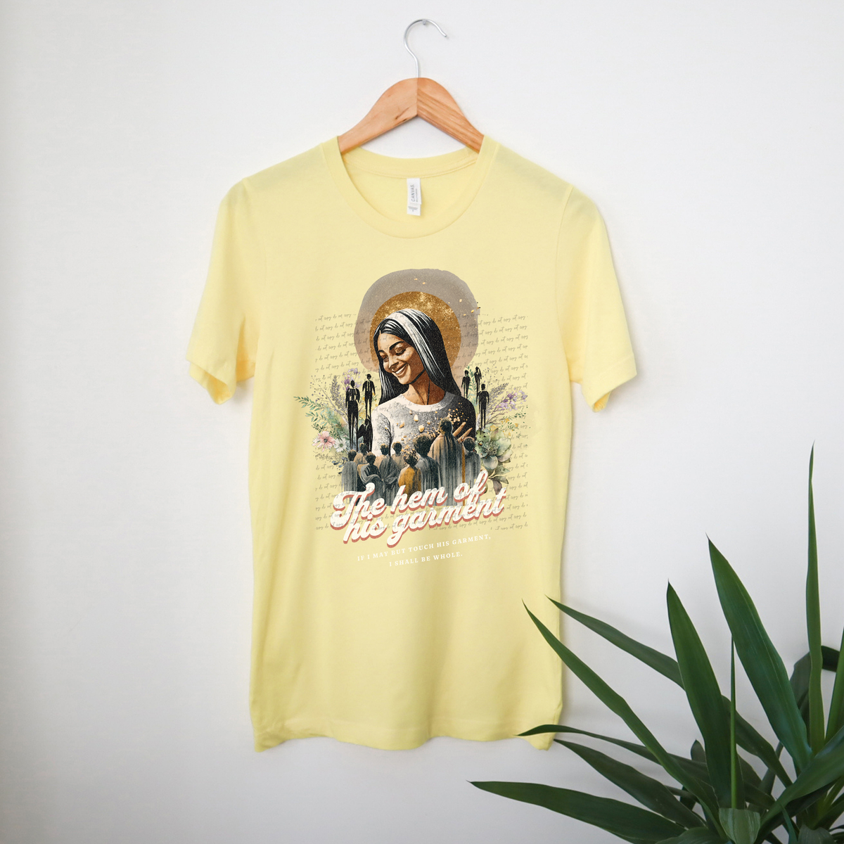 The Hem of His Garment If I May But Touch His Garment I Shall Be Whole 81040 DTF Transfer