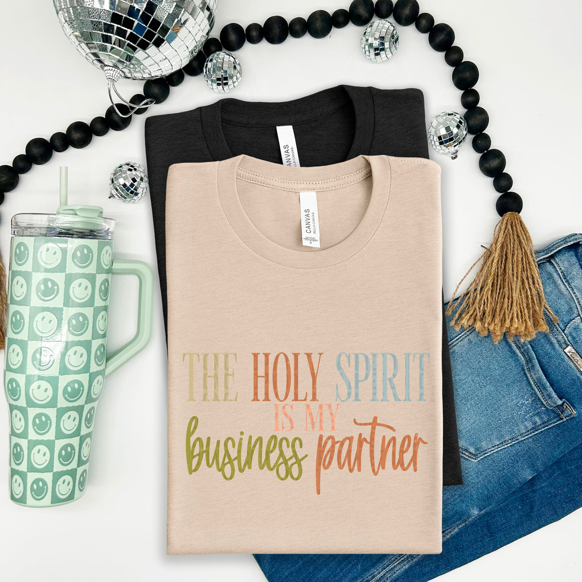 The holy spirit is my business partner 105129 DTF transfer