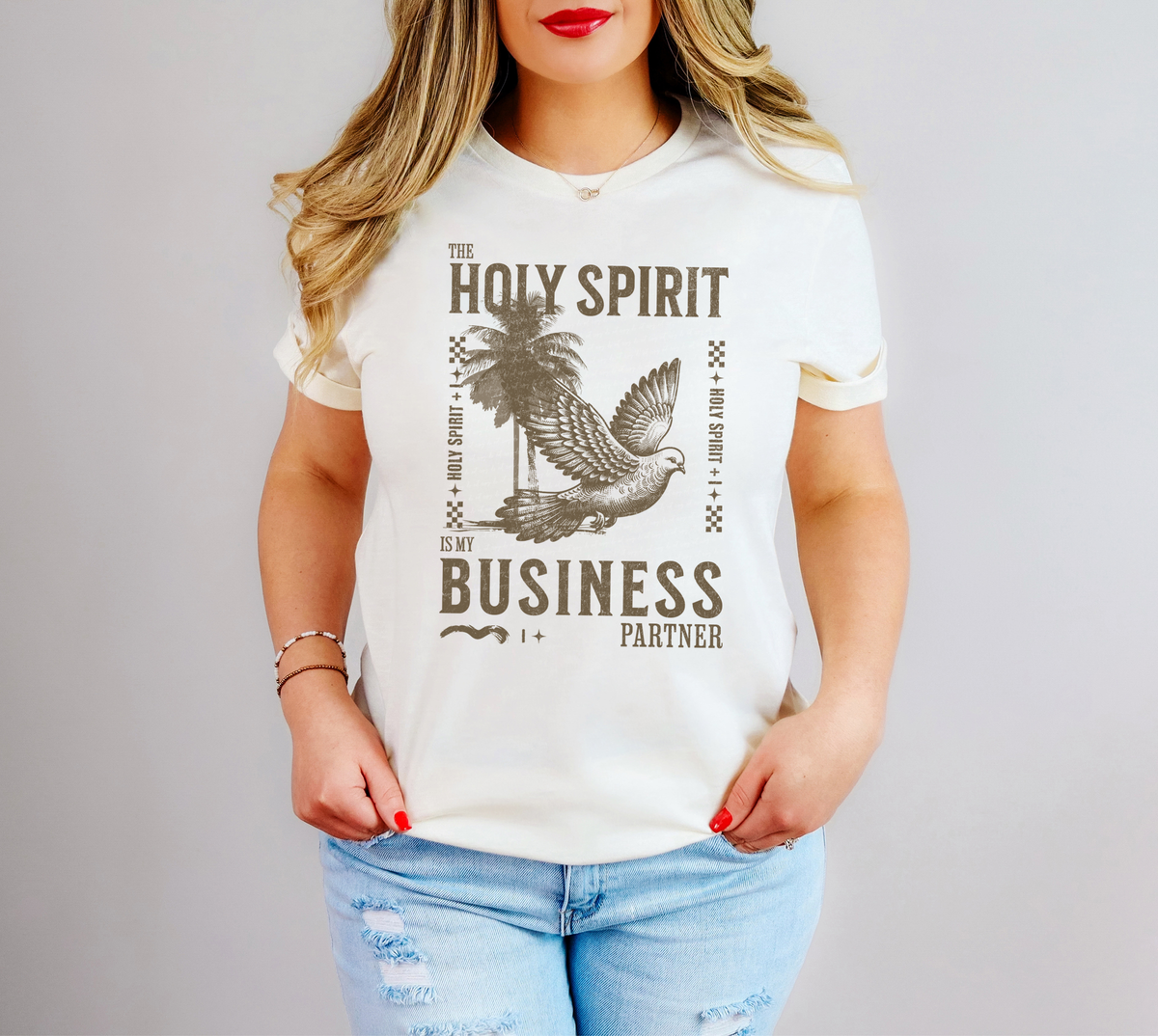 The Holy Spirit My Business Partner 81041 DTF Transfer