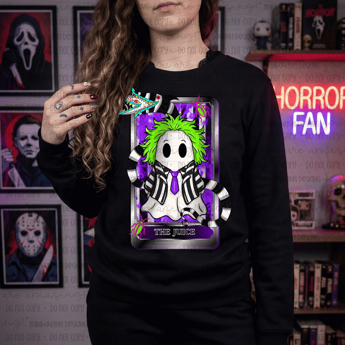 The juice ghost (RRD) DTF Transfer