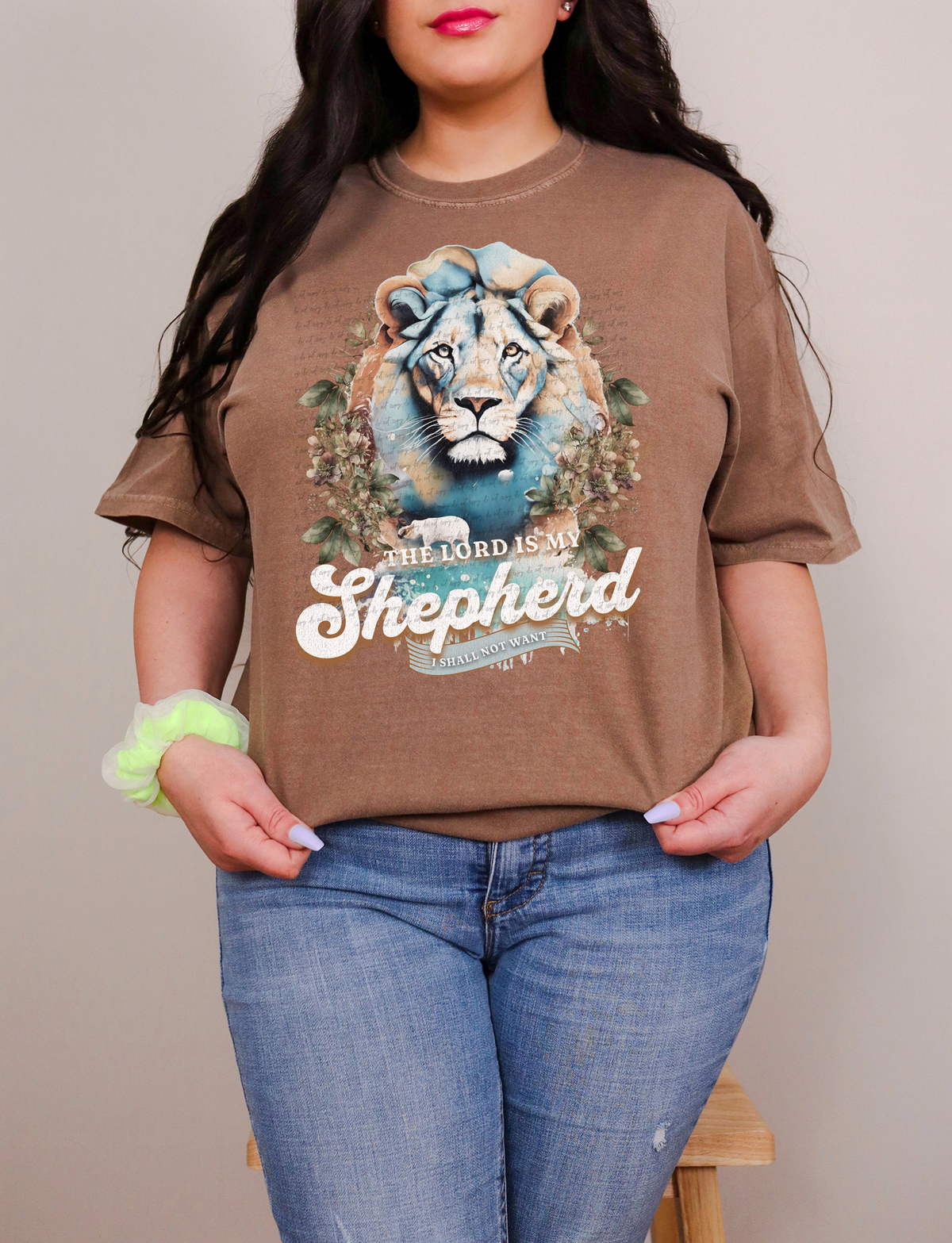 The Lord Is My Shepherd I Shall Not Want 81051 DTF Transfer
