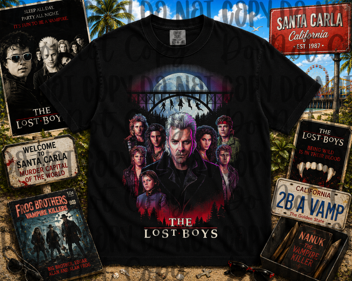 Lost boys halftone (Starlight) DTF Transfer