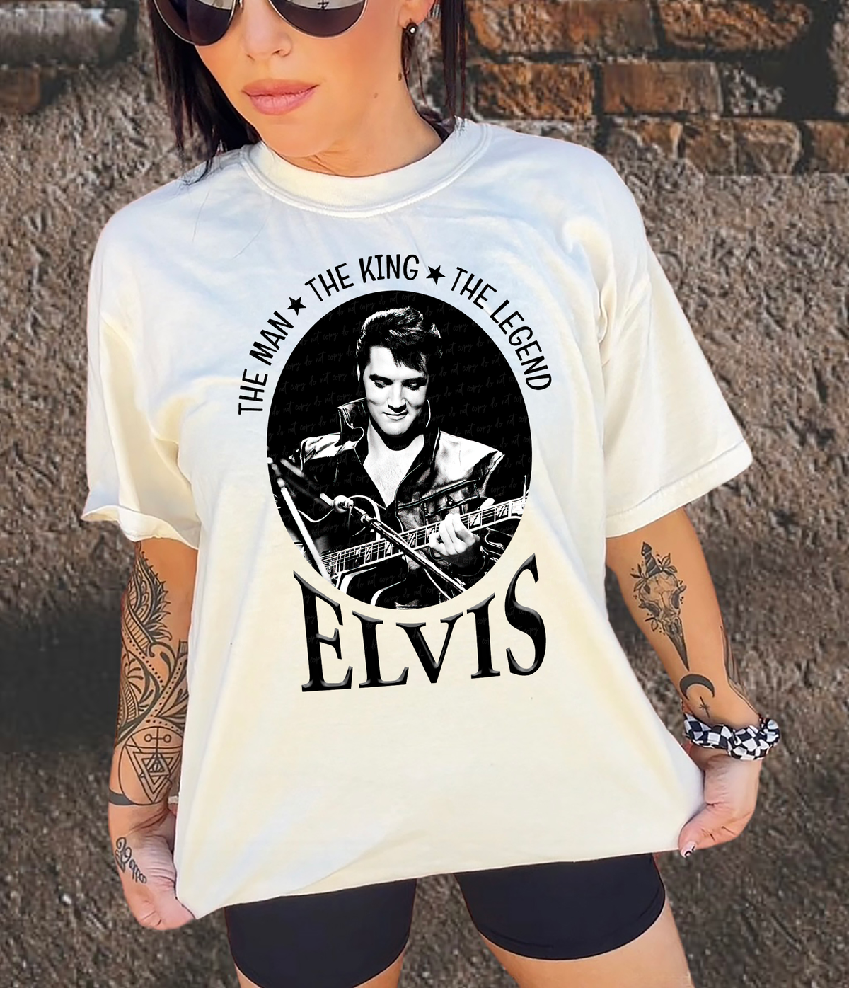 The Man The King The Legend Singer 114897 DTF transfer