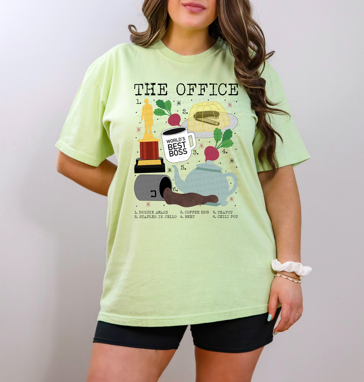 The Office Chart 115342 DTF transfer