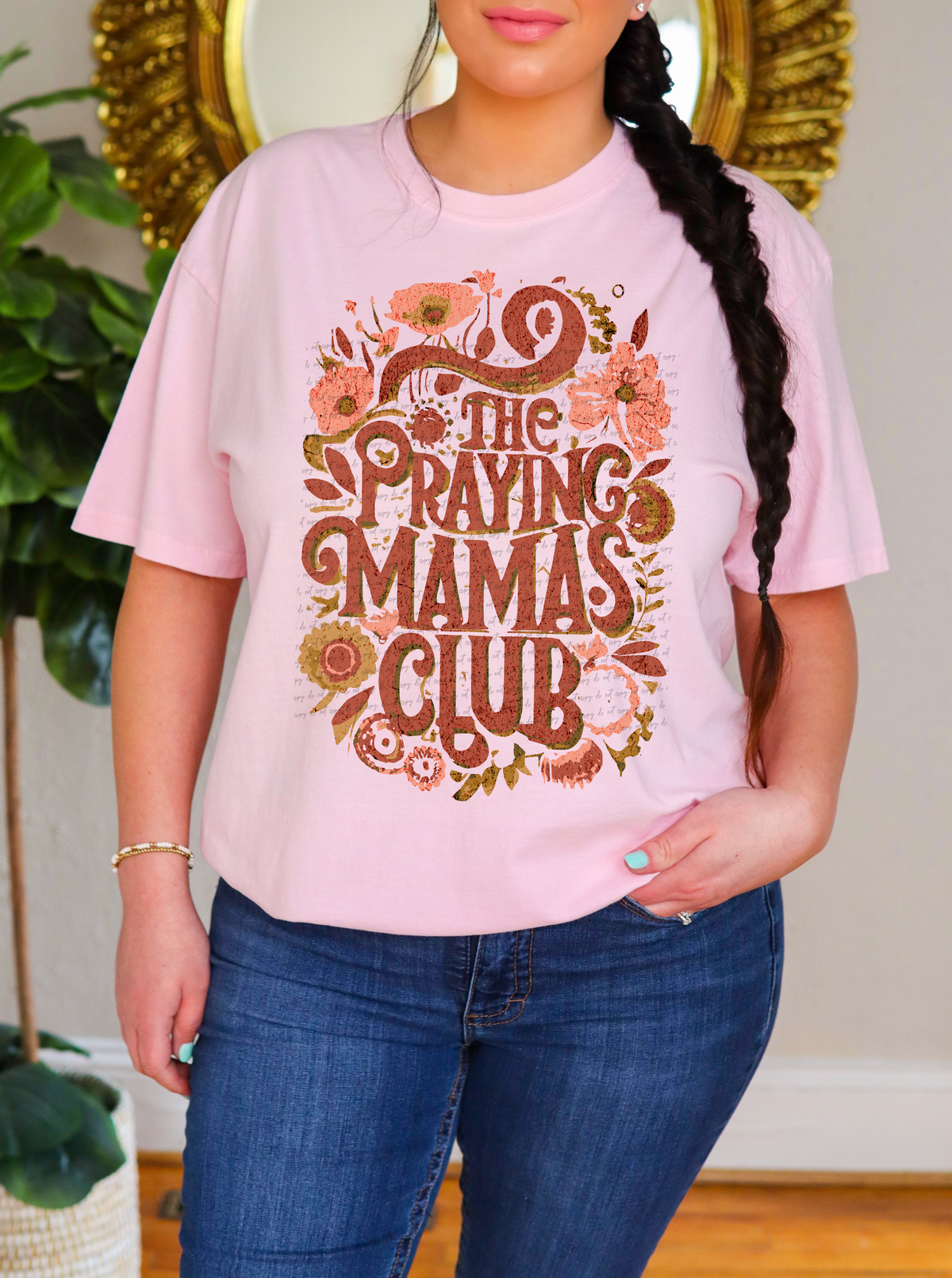 The Praying Mamas Club Easter Dark 81313 DTF Transfer