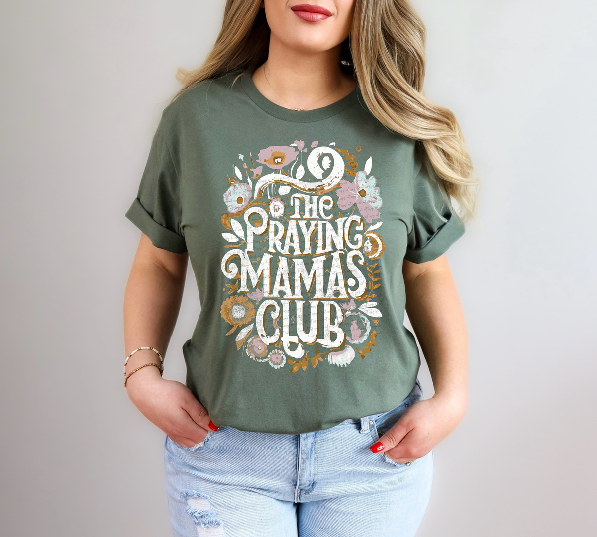 The Praying Mamas Club Easter Light 81314 DTF Transfer