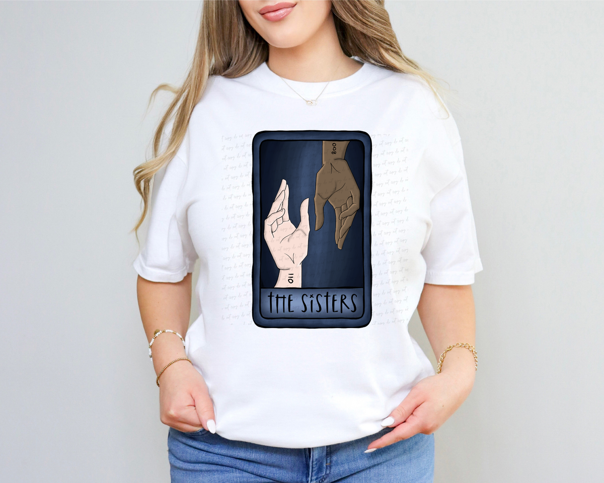The Sisters Tarot Card Hands 115602 DTF transfer