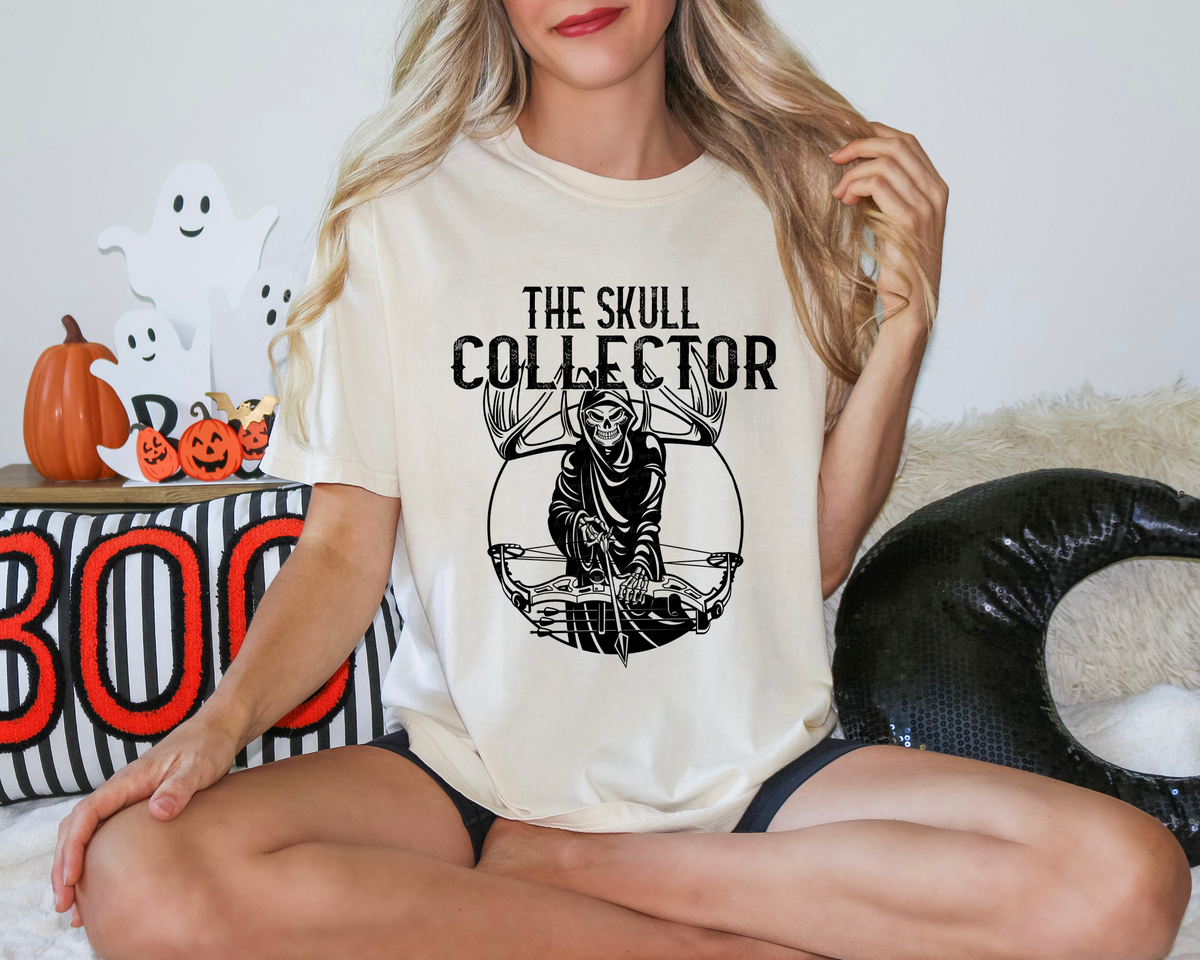 The Skull Collector One Color 115901 DTF transfer