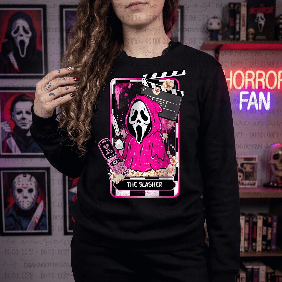 The slasher (RRD) DTF transfer