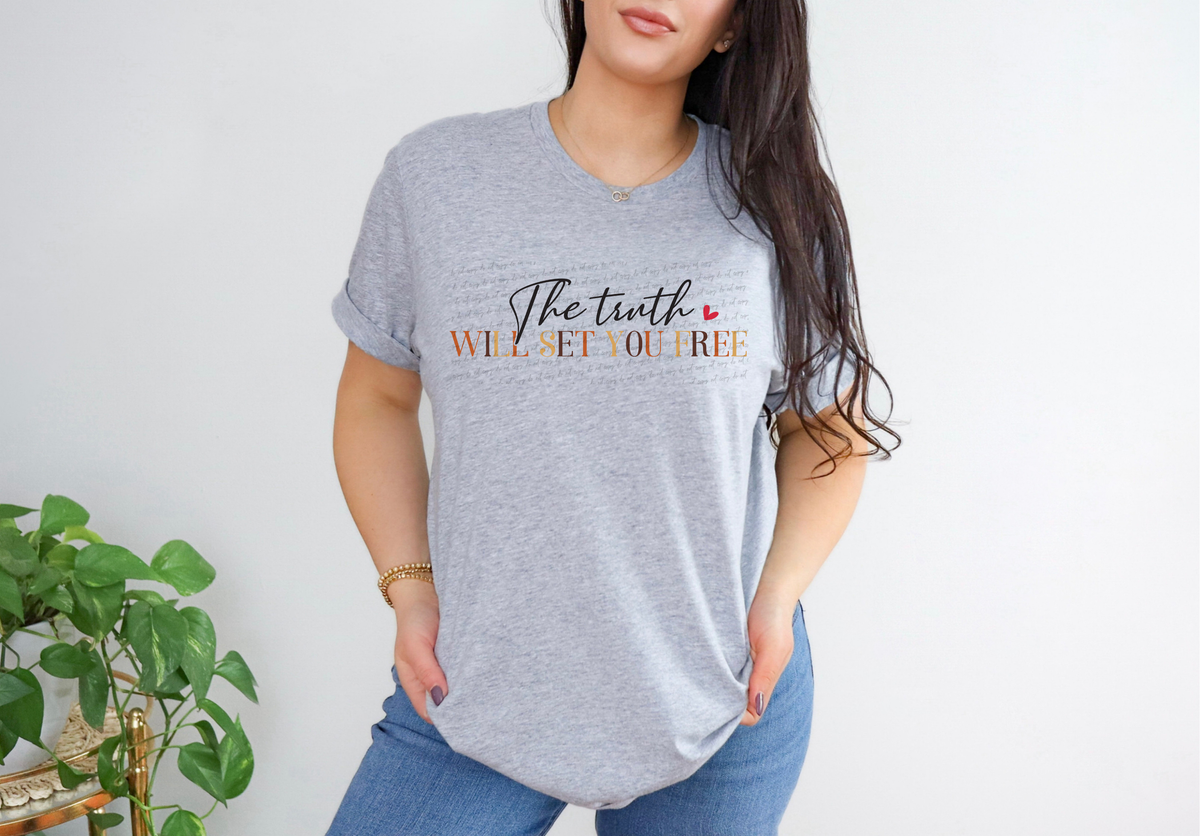 The Truth Will Set You Free 76660 DTF Transfer