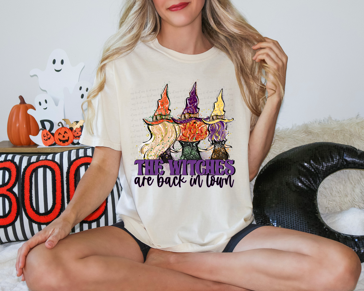 The Witches Are Back In Town HP Sisters 115958 DTF transfer